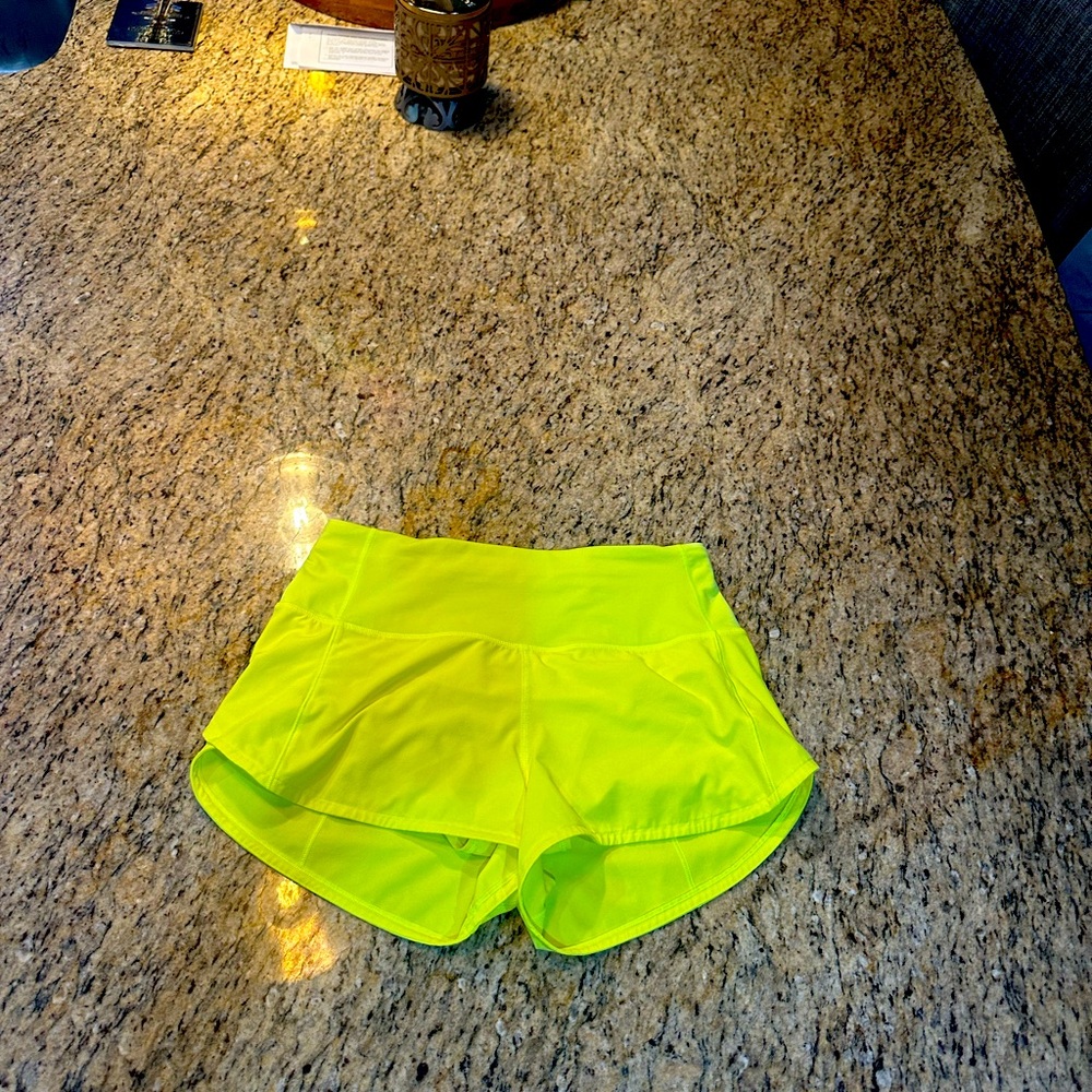 Lululemon speed up lined shorts 2.5